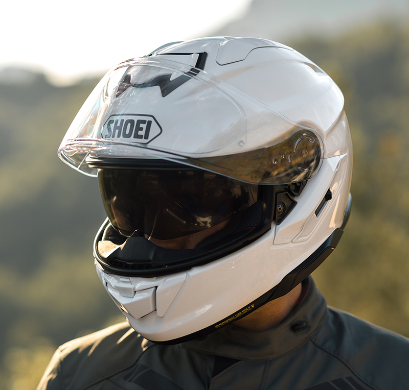 Shoei GT-Air 3 helmet lifestyle white